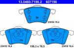 ATE Set Placute Frana, Frana Disc 13.0460-7156.2 Ford Galaxy I/Galaxy Mk I