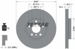 TEXTAR Disc Frana 92283605 Bmw 1/2 Active/2 Active Tourer/2 Gran/2 Gran Tourer/X1/X2 (92283605)