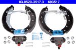 ATE Set Saboti Frana 03.0520-3517.3 Dacia Logan/Sandero Renault Clio Ii/Logan I