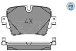 MEYLE Set Placute Frana, Frana Disc Puntea Spate 0252574217/Pd Jaguar F-Type/Xj