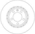 TRW Disc Frana Df4275S Nissan Primastar Opel Vivaro A Renault Trafic Ii (DF4275S)
