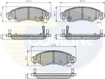COMLINE Set Placute Frana, Frana Disc Cbp3893 Opel Agila Suzuki Wagon R/Wagon R+ (CBP3893)