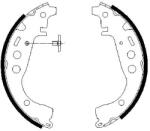 Bosch Set Saboti Frana 0986487589 Toyota Allion I/Corolla/Hilux Iv Pick-Up/Ist/Platz (0986487589)