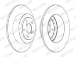 FERODO Disc Frana Ddf1647C Subaru Forester/Impreza/Legacy Iii/Legacy Iv/Outback (DDF1647C)