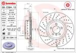 BREMBO Disc Frana 09. C394.13 Bmw 1/2/3/3 Gran Turismo/3 Touring/4/4 Gran