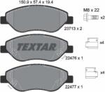 TEXTAR Set Placute Frana, Frana Disc 2247601 Fiat Tipo (2247601)
