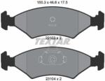 TEXTAR Set Placute Frana, Frana Disc 2310301 Ford Courier Pick-Up/Escort Iii/Escort Iv
