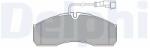 DELPHI Set Placute Frana, Frana Disc Lp3574 Nissan Cabstar/Nt400 Cabstar (LP3574)