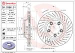 BREMBO Disc Frana 09. C986.31 Porsche 911 (09.C986.31)