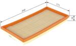 Bosch Filtru Aer 1987429179 Kia Carens I/Carens Ii/Sephia/Shuma/Shuma I/Shuma Ii