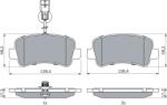 Bosch Set Placute Frana, Frana Disc 0986494500 Nissan Interstar/Nv400 Opel Movano B (0986494500)