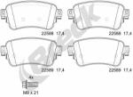 BRECK Set Placute Frana, Frana Disc 225880070300 Citroën Jumpy Iii/Spacetourer (225880070300)