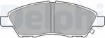 DELPHI Set Placute Frana, Frana Disc Lp3170 Chery Fengyun 2 Mazda Familia Nissan Cube (LP3170)
