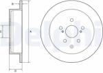 DELPHI Disc Frana Bg4919C Lexus Rx Toyota Highlander / Kluger/Sienna
