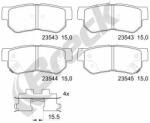 BRECK Set Placute Frana, Frana Disc 235430070410 Hyundai Elantra Iv/Getz/Grandeur/Xg