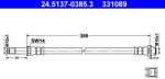 ATE Furtun Frana 24.5137-0385.3 Mercedes-Benz Sprinter 3, 5-T/Sprinter 3, 5-T Tourer (24.5137-0385.3)