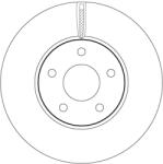 TRW Disc Frana Df6975 Ford Focus Iv (DF6975)