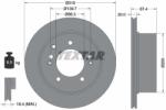 TEXTAR Disc Frana 92147400 Kia Sorento I (92147400)