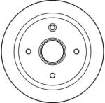 TRW Tambur Frana Db4302 Opel Corsa C/Tigra Twintop Vauxhall Corsa Mk Ii