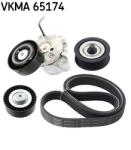 SKF Set Curea Transmisie Cu Caneluri Vkma65174 Hyundai Accent Iii/Accent Iv/Getz/I30