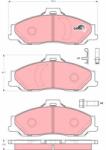 TRW Set Placute Frana, Frana Disc Gdb3353 Ford Ranger Ford Australia Courier (GDB3353)