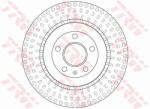 TRW Disc Frana Df6175S Audi A4 B8/A4 B9/A5/A6 C7/A6 C8/A7/A8 D4/A8 D5/Q5/Q7