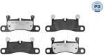 MEYLE Set Placute Frana, Frana Disc Puntea Spate 0252472116/Pd Porsche Cayenne (0252472116/PD)