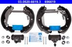 ATE Set Saboti Frana 03.0520-6619.3 Chevrolet Aveo / Kalos/Spark Daewoo Kalos