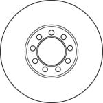TRW Disc Frana Df4994S Iveco Daily Iv/Daily V/Daily Vi
