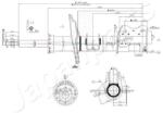 JAPANPARTS Amortizor Axa Fata Dreapta Mm-00159 Lancia Ypsilon