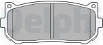 DELPHI Set Placute Frana, Frana Disc Lp1528 Kia Carens I/Carens Ii/Cerato/Cerato I/Shuma (LP1528)