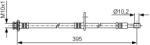 Bosch Furtun Frana 1987481A53 Suzuki S-Cross/Sx4 S-Cross/Vitara