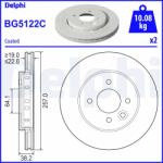 DELPHI Disc Frana Bg5122C Mg Mg 3