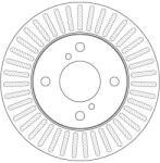 TRW Disc Frana Df6214 Nissan Pixo Suzuki Alto Vii (DF6214)
