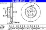 ATE Disc Frana 24.0128-0330.1 Mercedes-Benz C-Class/C-Class T-Model/E-Class