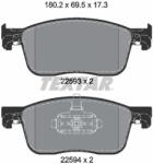 TEXTAR Set Placute Frana, Frana Disc 2259301 Citroën C4 Spacetourer/Jumpy Iii Fiat Scudo (2259301)