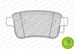FERODO Set Placute Frana, Frana Disc Fdb4186 Mercedes-Benz Citan/Citan Mixto