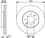Bosch Disc Frana 0986479R80 Honda City V/City Vi/Civic Iv/Civic V/Civic Vi/Civic Vii