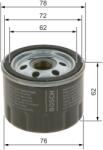 Bosch Filtru Ulei F026407279 Ford C-Max/C-Max Ii/Fiesta Vii/Focus Iv/Galaxy Iii/Puma