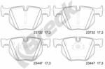 BRECK Set Placute Frana, Frana Disc 234470055410 Bmw X5/X6 (234470055410)