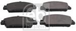 Febi Bilstein Set Placute Frana, Frana Disc Punte Fata 116379 Honda Accord Ix/Accord X/Hr-V