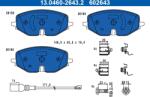 ATE Set Placute Frana, Frana Disc 13.0460-2643.2 Audi A3/A3 Allstreet Cupra Leon