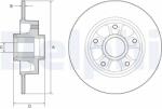 DELPHI Disc Frana Bg9230Rsc Renault Megane Iv