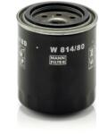 MANN-FILTER Filtru Ulei W814/80 Aixam City/Coupe/Crossline/Crossover/D-Truck/D-Truck Pick-Up (W814/80)