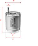 SOFIMA Filtru Combustibil S4160Nr Kia Ceed/Ceed Sportswagon/Proceed (S4160NR)