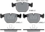 TEXTAR Set Placute Frana, Frana Disc 2148602 Alpina B10 Bmw 5/7/X3/X5