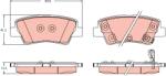 TRW Set Placute Frana, Frana Disc Gdb2353 Hyundai Sonata Vii Kia Optima/Rio Iv (GDB2353)