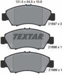 TEXTAR Set Placute Frana, Frana Disc 2169701 Honda Brio/Brio Amaze/Brio Ii/Capa/City Iv (2169701)