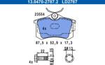 ATE Set Placute Frana, Frana Disc 13.0470-2787.2 Audi A1/A1 Allstreet/A1 City Carver