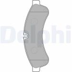 DELPHI Set Placute Frana, Frana Disc Lp2063 Iveco Daily Iv/Daily V/Daily Vi